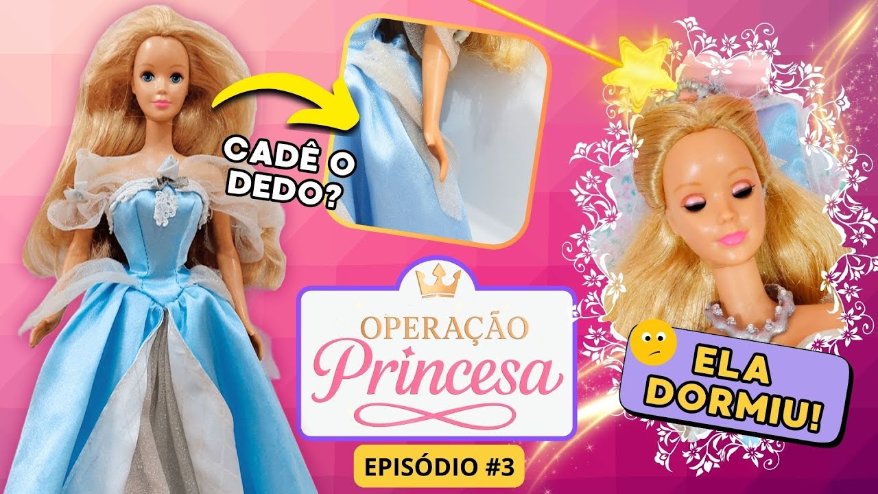 Restaurei a Barbie Bela Adormecida de 1998...e ela dormiu! | série Operação Princesa EP.3