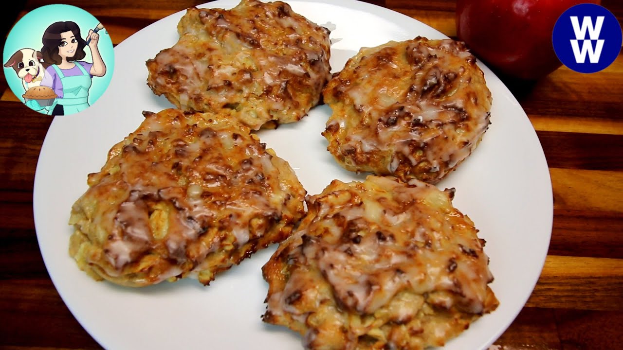 Easy Air Fryer Apple Fritters🍎🍏WW Friendly/Weight Watchers🍂🍁 FALL BAKING🍂🍁 Points/Calories/Macros