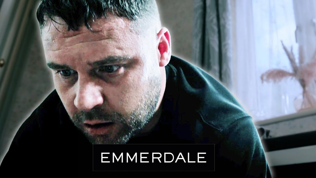 Aaron Finds Mack's Phone In John's Pocket | Emmerdale
