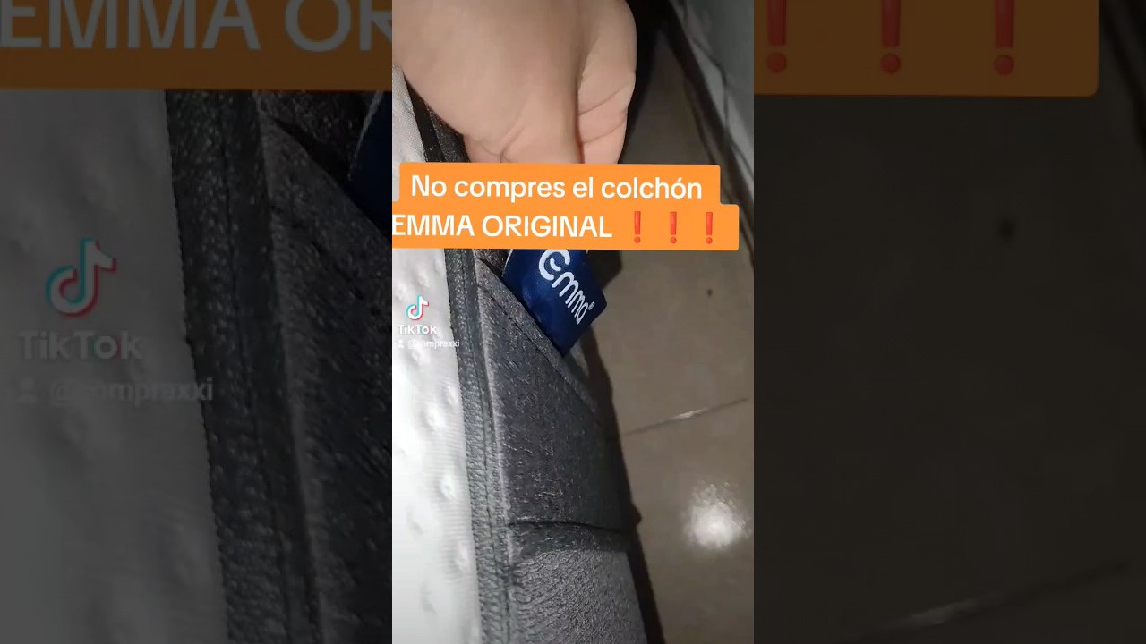 Opini&oacute;n colch&oacute;n EMMA ORIGINAL no vale la pena, Consejos colchones Memory Foam, Colchones de espuma