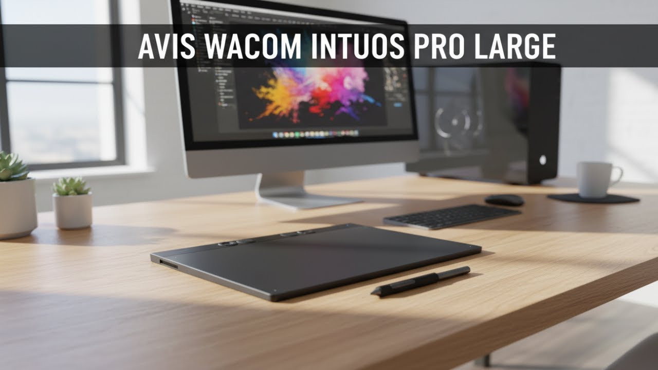 🇫🇷 MON AVIS TABLETTE GRAPHIQUE WACOM INTUOS PRO LARGE