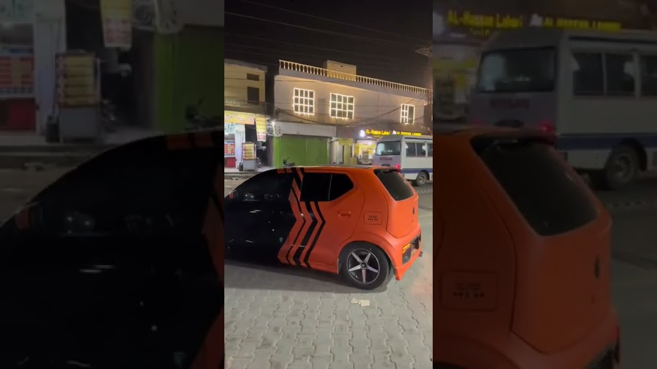 Suzuki Alto 660cc Modified | Vossen Rims Mix Wrapping &hearts;️ | Carshunt #shorts #youtubeshorts