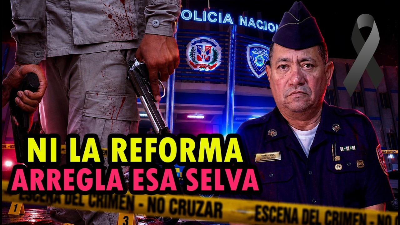 Reforma de la polic&iacute;a FRACASA, la instituci&oacute;n esta llena de animales!