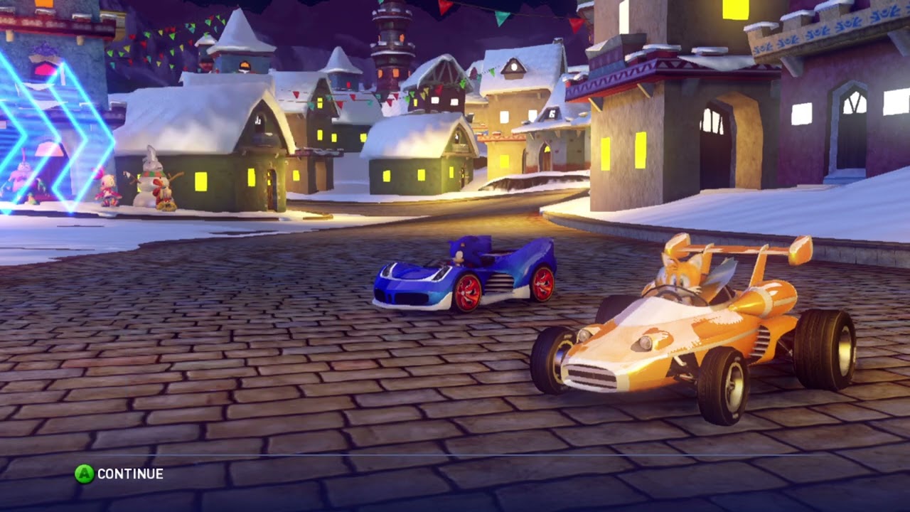 Sonic & All Stars Racing Transformed (Xbox Series X) Co-op Playthrough Part 6