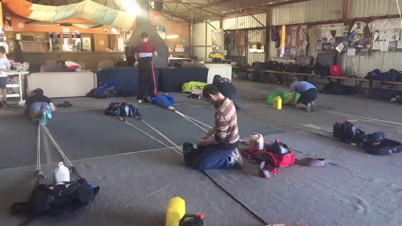 The Parachute Packing Mat time lapse
