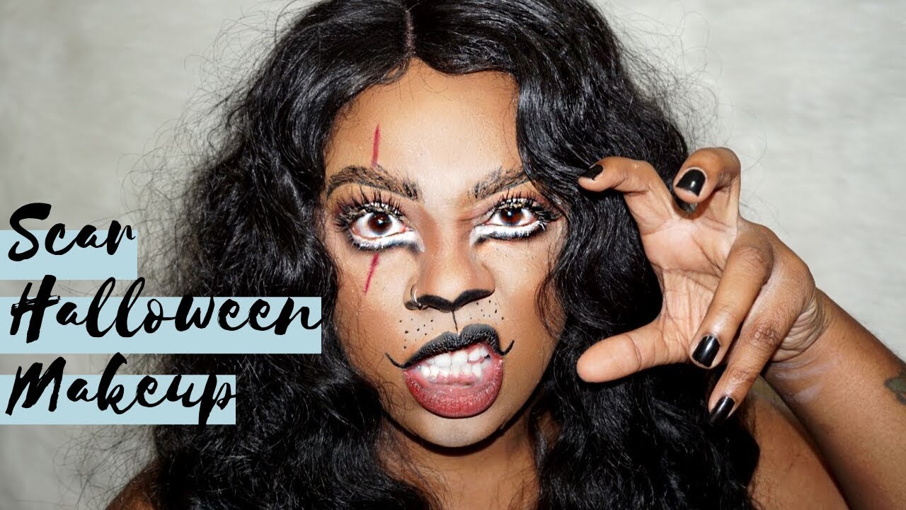 Lion King Halloween | Scar Makeup