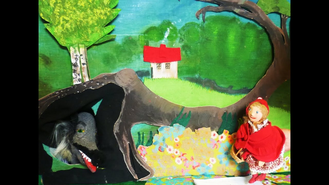 LE CHAPERON ROUGE Les Marionnettes de la Tour Ain 01