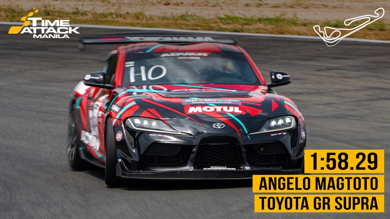 CIS Top 100 - Angelo Magtoto / Toyota GR Supra / Motul x Yokohama x Autoholic x Redline - 1:58.29