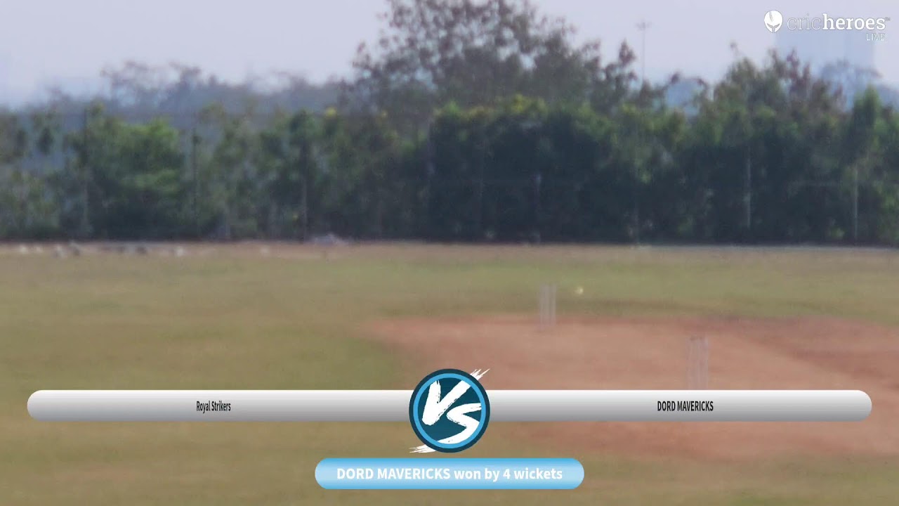 Royal Strikers vs DORD MAVERICKS live cricket match | Michelin PNI Cricket Tournament 2026 live - K