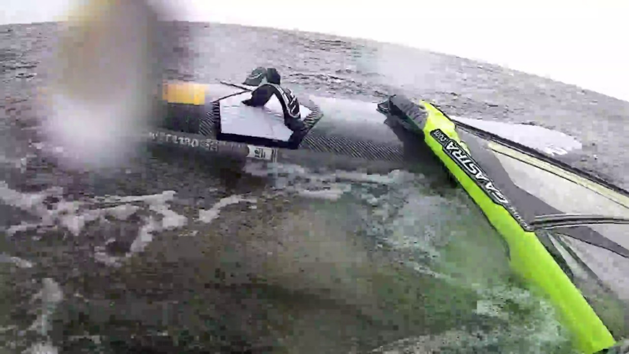 Testing my new Fanatic Blast 2017 130L at North Carolina OBX