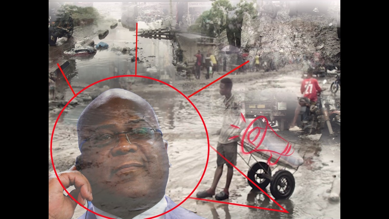 KINSHASA : LA ROUTE MOKALI DANS UN ÉTAT DÉLABRÉ — UN AXE TRÈS FRÉQUENTÉ, MAIS OUBLIÉ ?