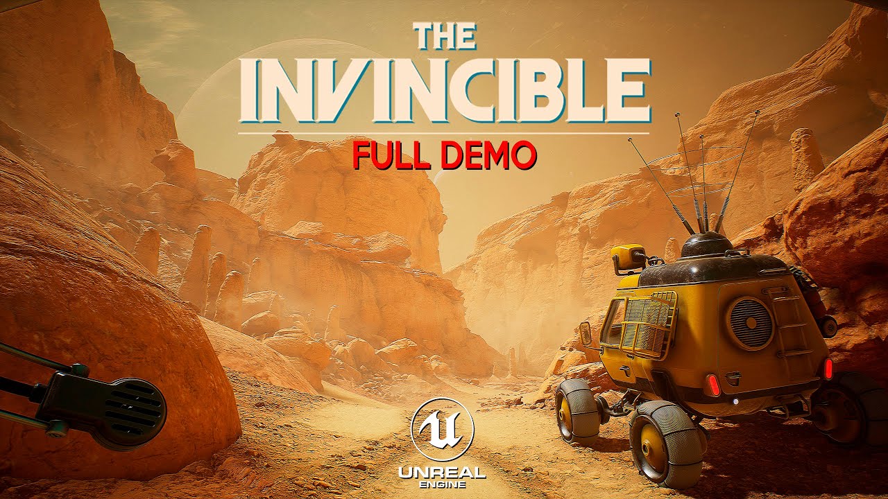 THE INVINCIBLE First Gameplay Demo | New Retro Futuristic Body Cam in Unreal Engine 5 4K RTX 4090
