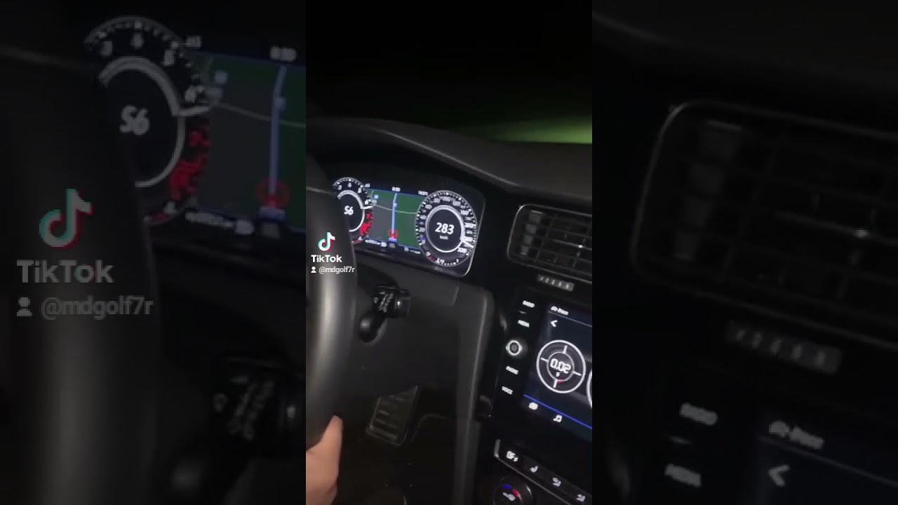 Golf 7 R * Top Speed 283 km/h