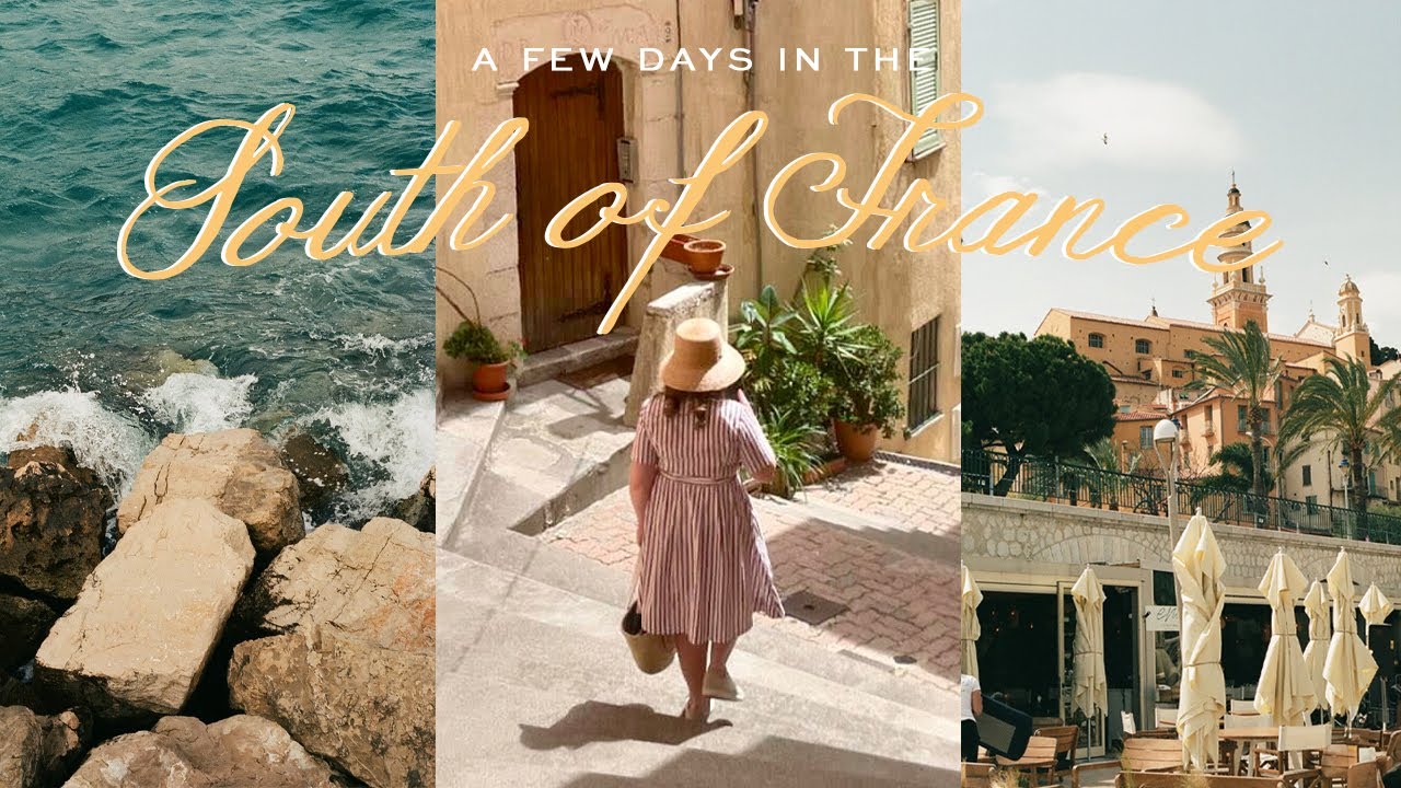 A *chaotic* South of France vlog ⛱️  Nice, Menton, Avignon, market days, and a night at La Mirande!