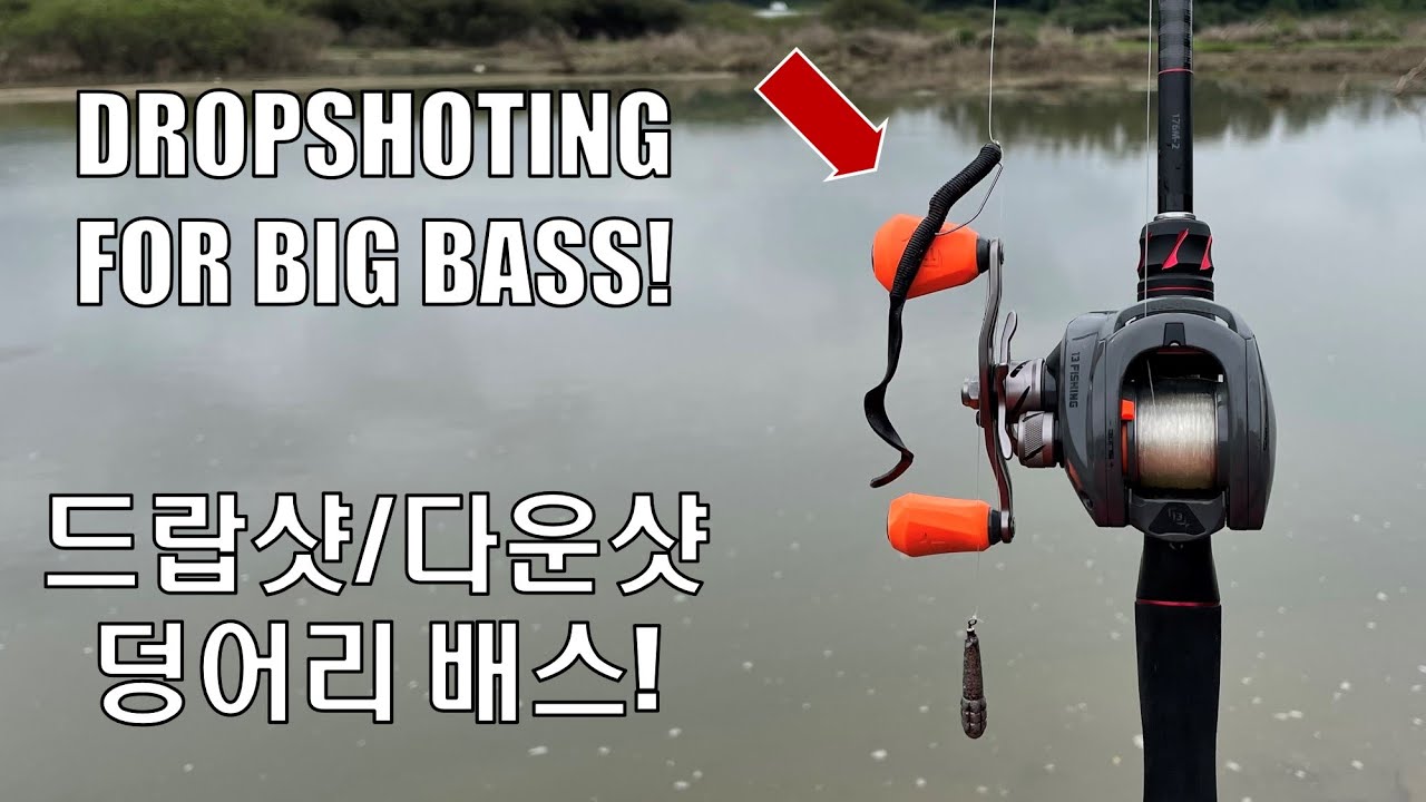 [Bass Fishing] When NOTHING ELSE Will Work… Believe In THE DROPSHOT! Big Bass Love It!