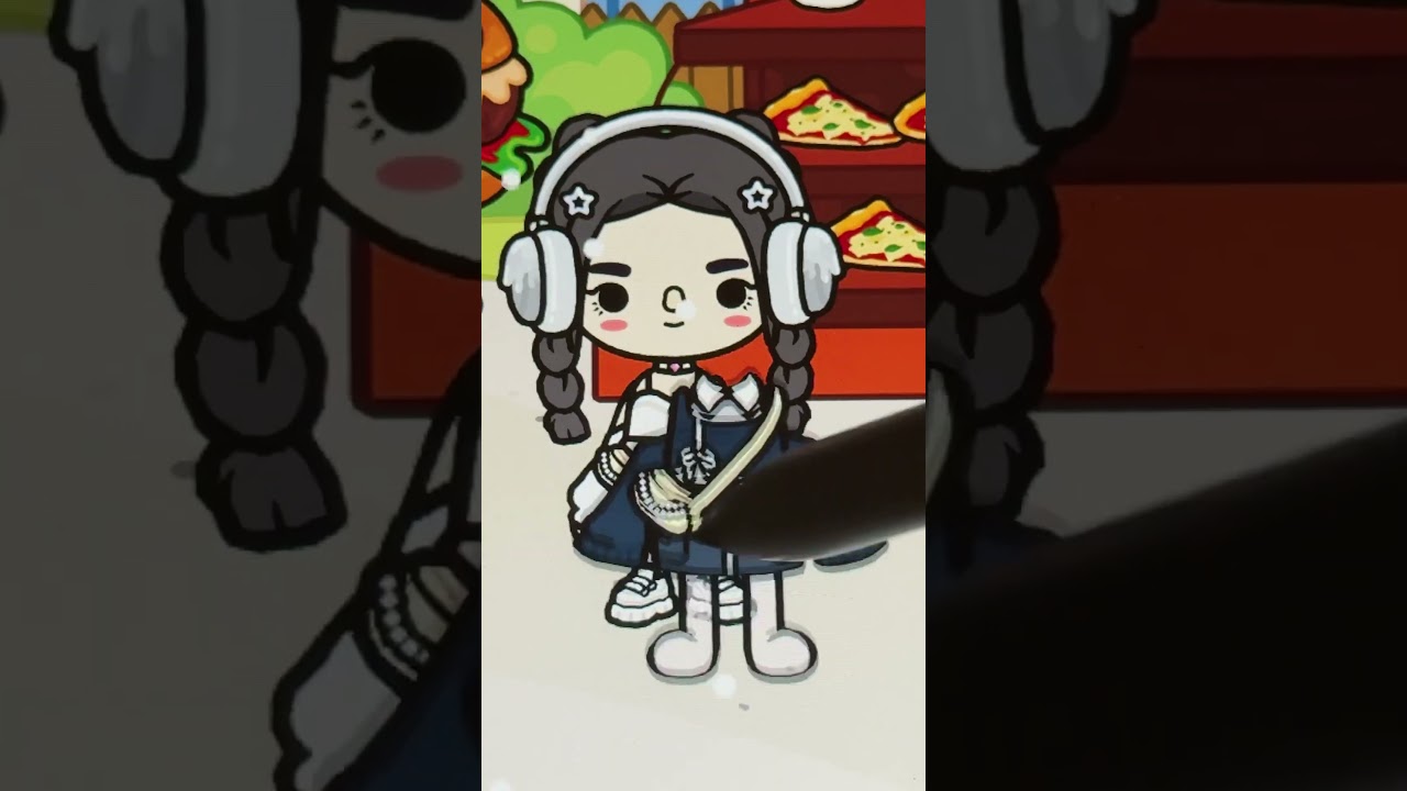 cute toca boca outfit design idea