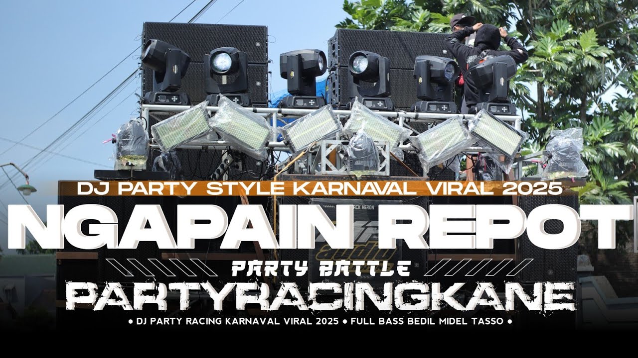 DJ NGAPAIN REPOT VIRALTIKTOK‼️FULL BASS HOREG PARTY X MELODY TERBARU