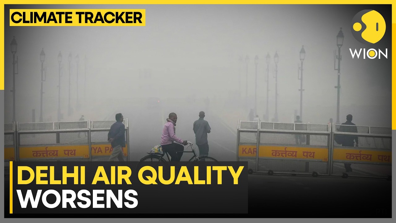 Delhi Air Quality Worsens to 294 AQI in 'Poor' Category | WION Climate Tracker