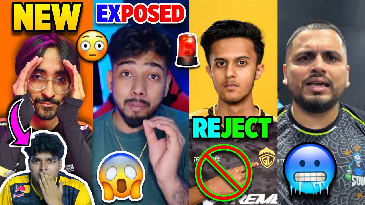 EXPOSED - Full Story😱 All SHOCKED Reaction😳 GodLike Jonathan -Aaru Gaming,Scout,Simpp,IQOOSoul, BGMI