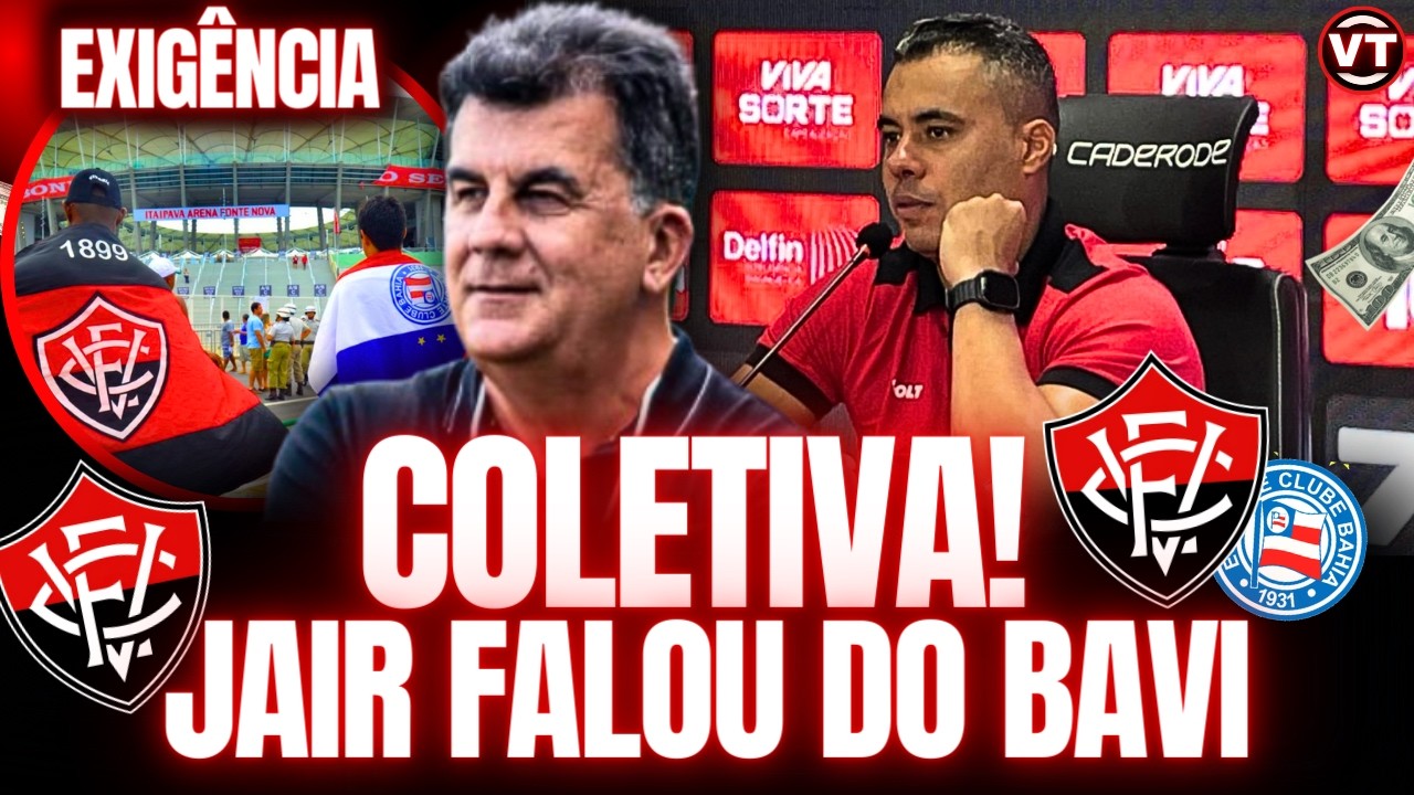 VIT&Oacute;RIA NA FINAL! F&Aacute;BIO VAI EXIGIR TORCIDA MISTA! JAIR VENTURA FALOU DO BAVI