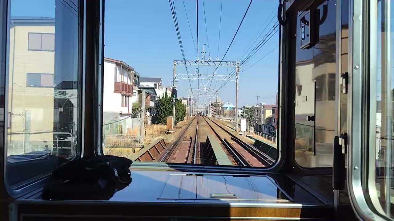阪急神戸線8003F特急大阪梅田行 前面展望 神戸三宮~岡本駅間