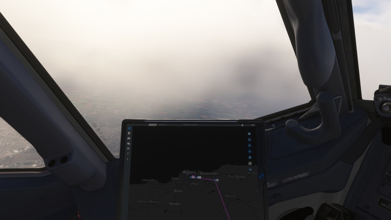 Pushback. Taxi and takeoff out of Houari Boumediene/ AH6170 MSFS2020