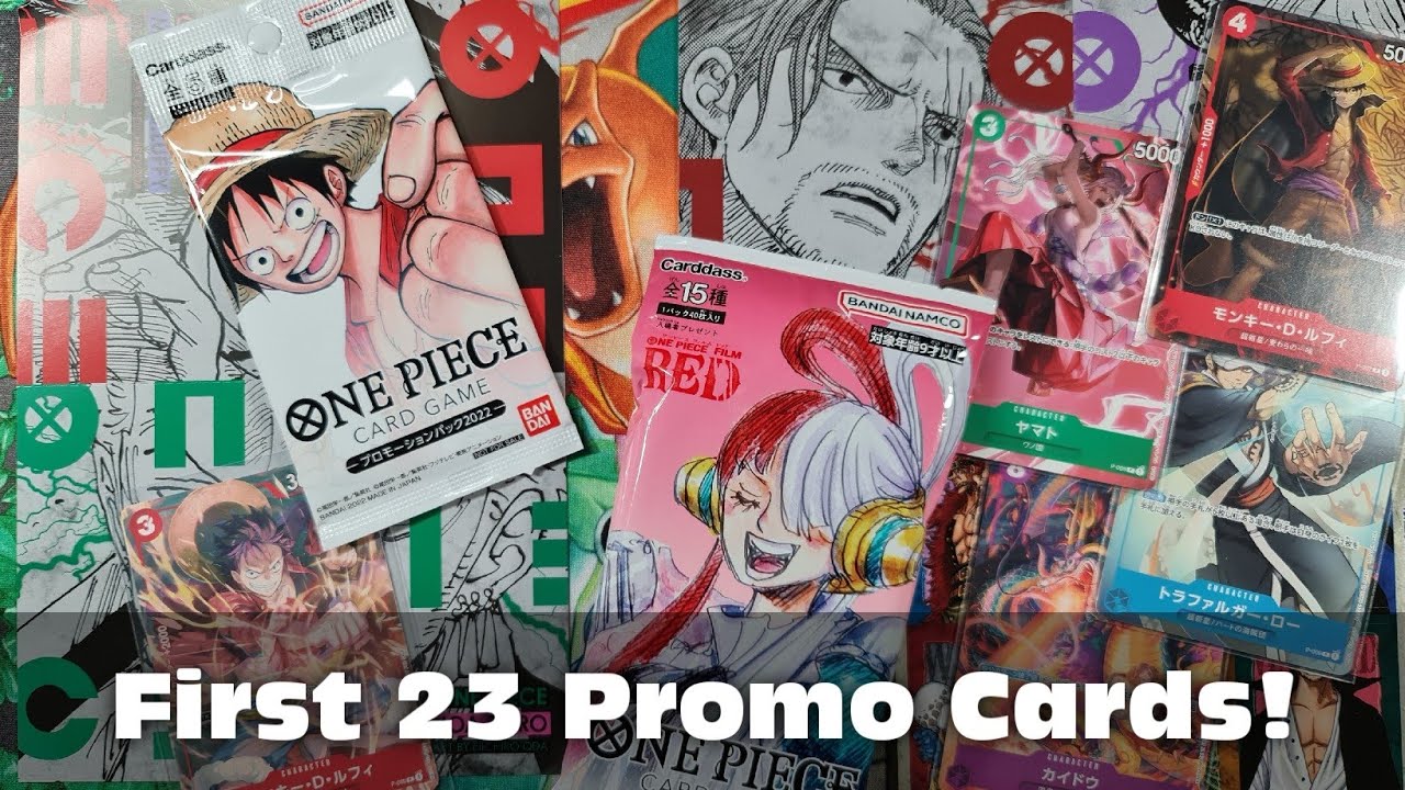 One Piece Card Game - All 23 Promos!