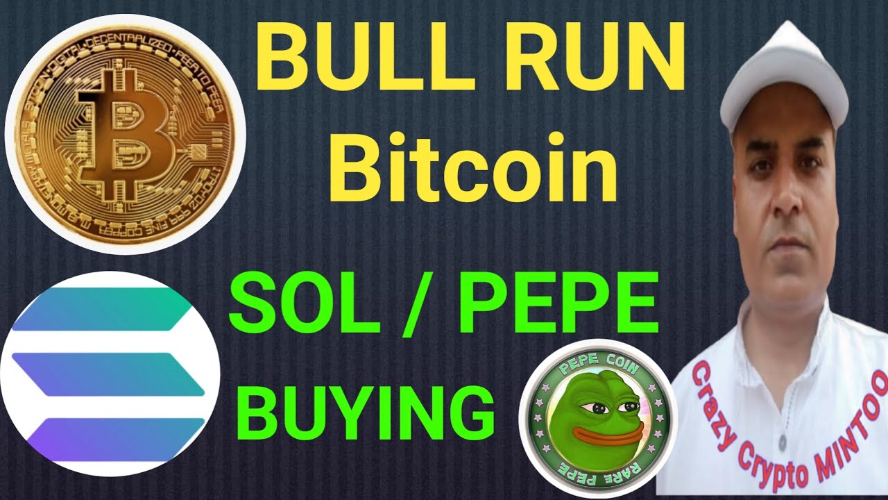 BULL  RUN  Bitcoin  || SOL & PEPE  Buying  || Crazy Crypto Mintoo