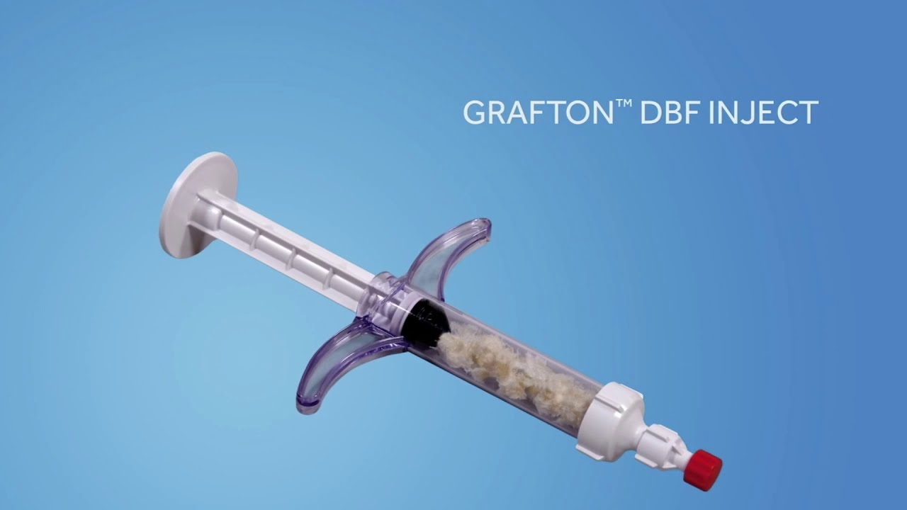 Medtronic: Grafton™ (Demineralized Bone Fiber) DBF Inject (Work sample)