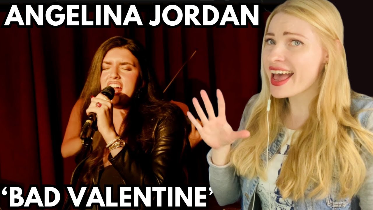 Vocal Coach/Musician Reacts: ANGELINA JORDAN 'Bad Valentine' Original Song In Depth Analysis!