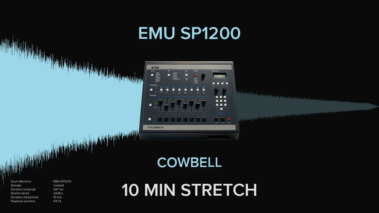 EMU SP1200 Cowbell (10 MINUTES)