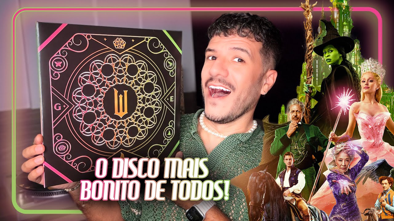 Vinil WICKED: The SOUNDTRACK (Picture Disc) | Unboxing | Jadson Nobre