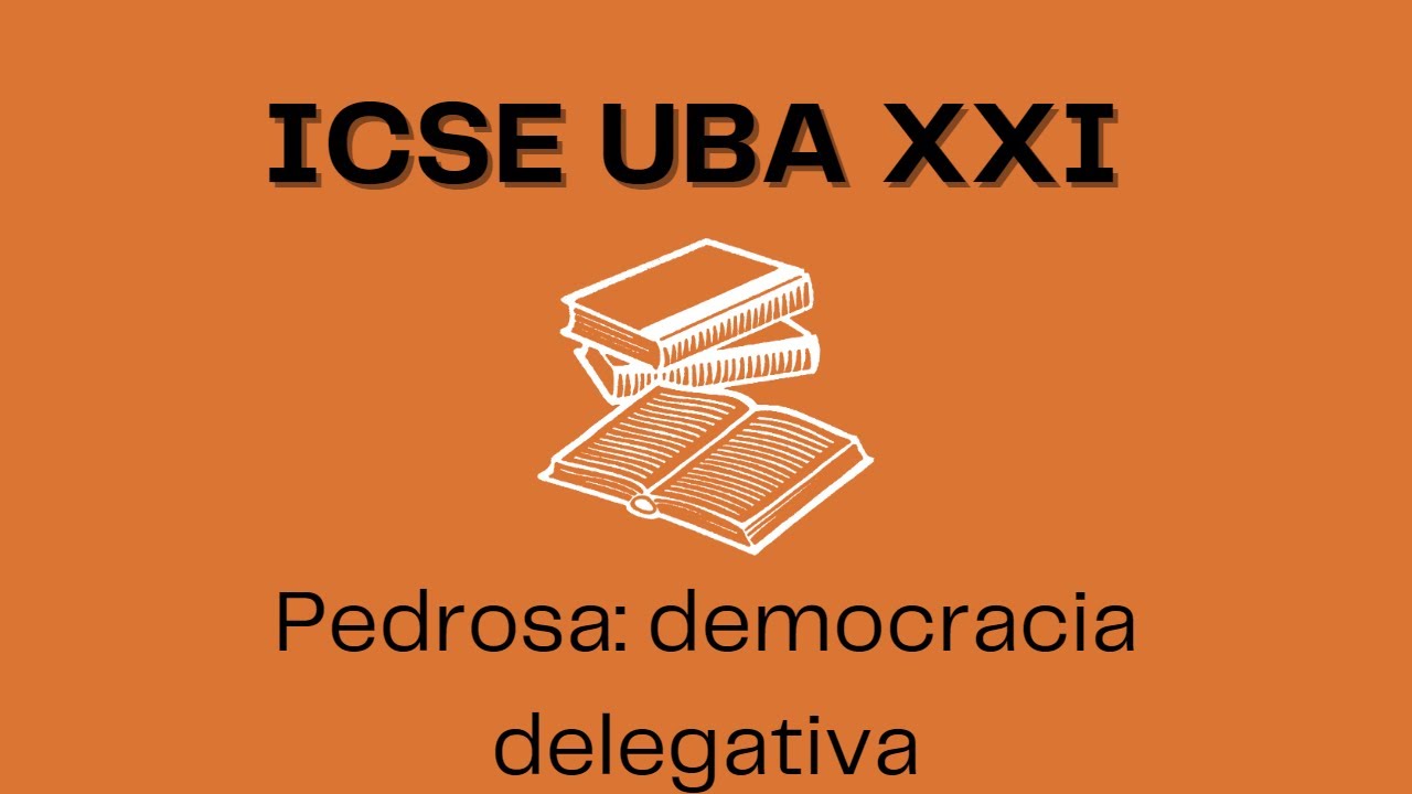 ICSE CBC Pedrosa: Democracia delegativa