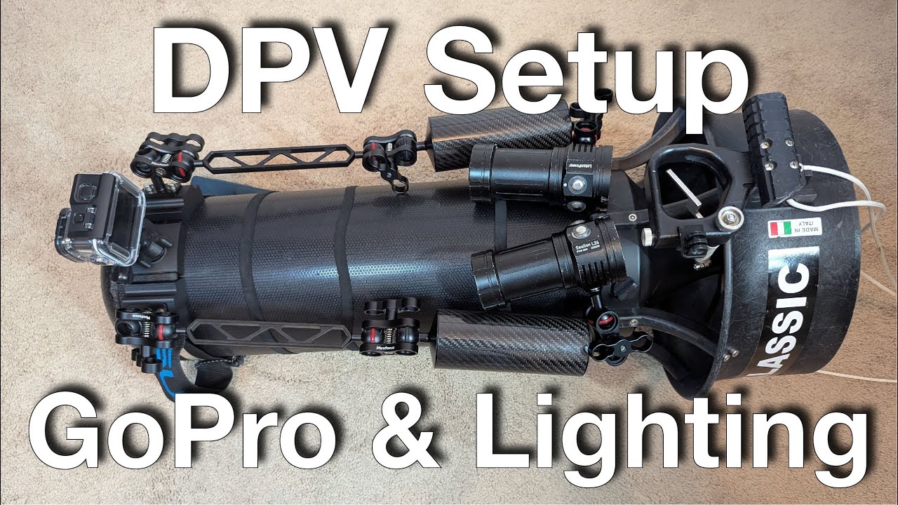 Building my DPV GoPro and Lighting Setup