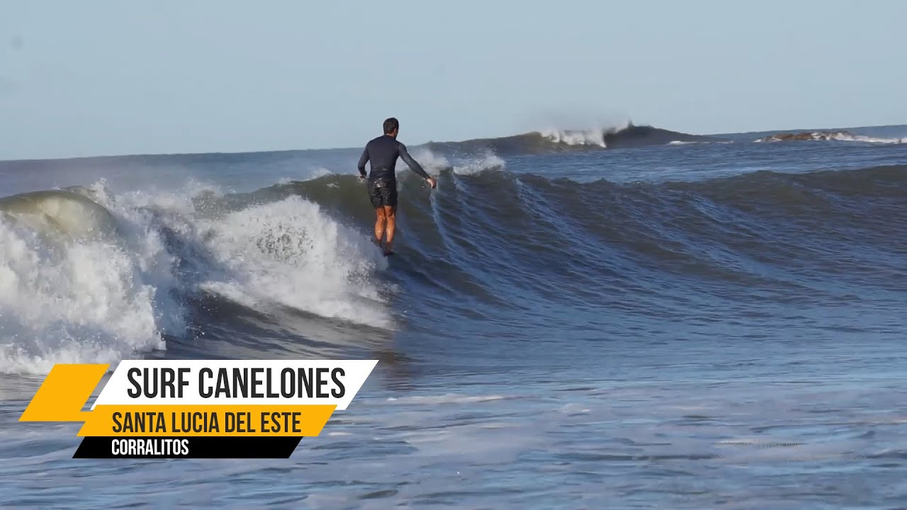 Surf en Santa Lucía del Este, Canelones, Uruguay