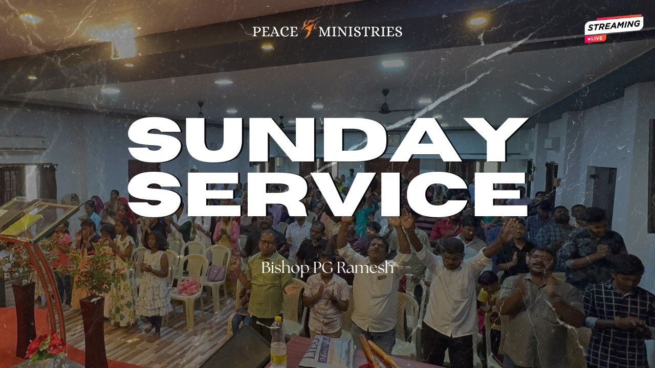 Sunday Service Live | Peace Ministry | 15 February 2026