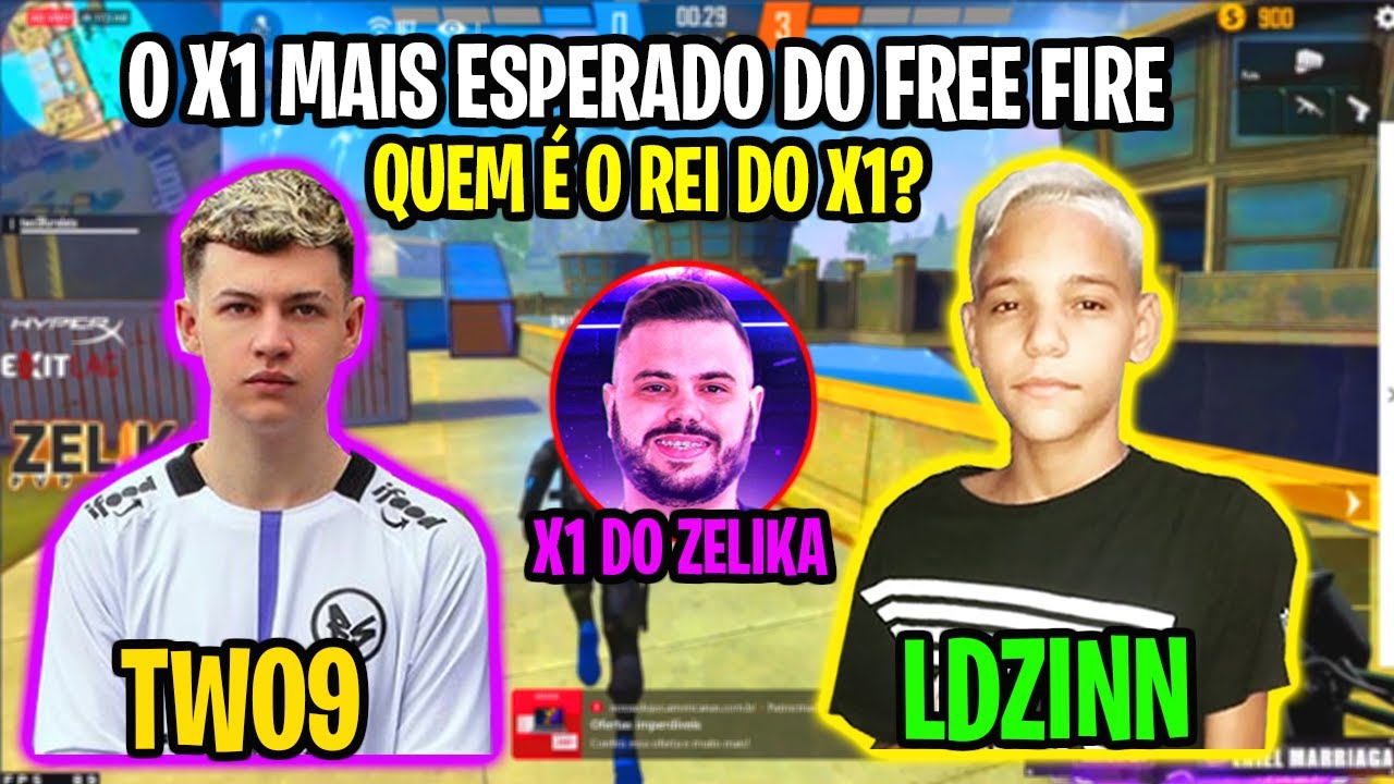 TWO9 VS LDZINN - O X1 MAIS ESPERADO DO FREE FIRE PRA DECIDIR QUEM É O REI DO X1 - X1 DO ZELIKA!