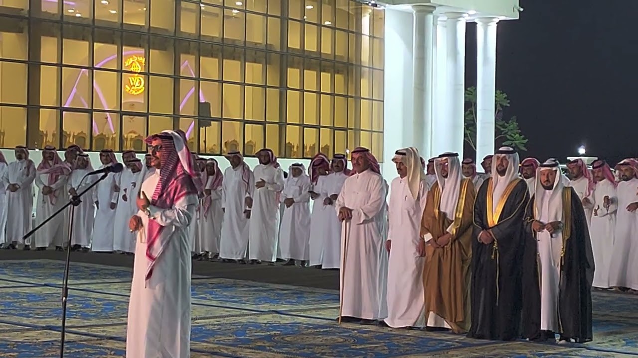 الترحيبه بالضيوف فى زواج الشاب عبدالله على مسعود الشراحيلى 11/11/1446