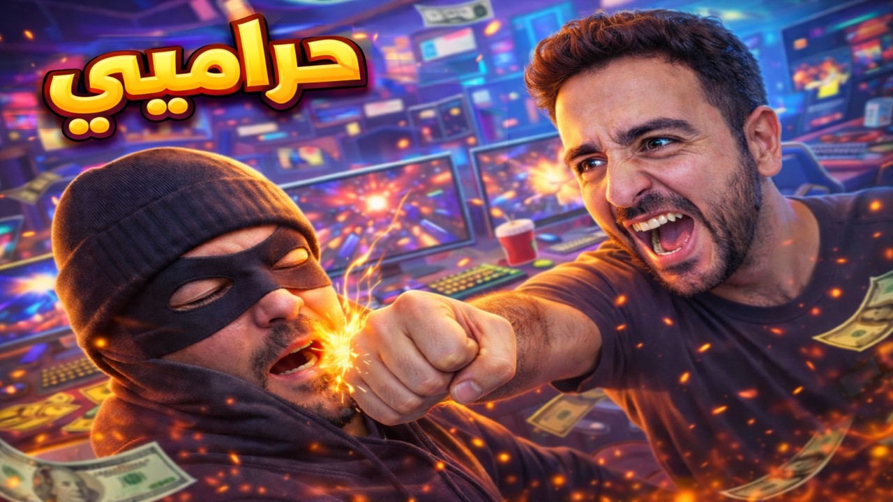 😂 الزبائن مجانين! يوم كارثي في مقهى الإنترنت