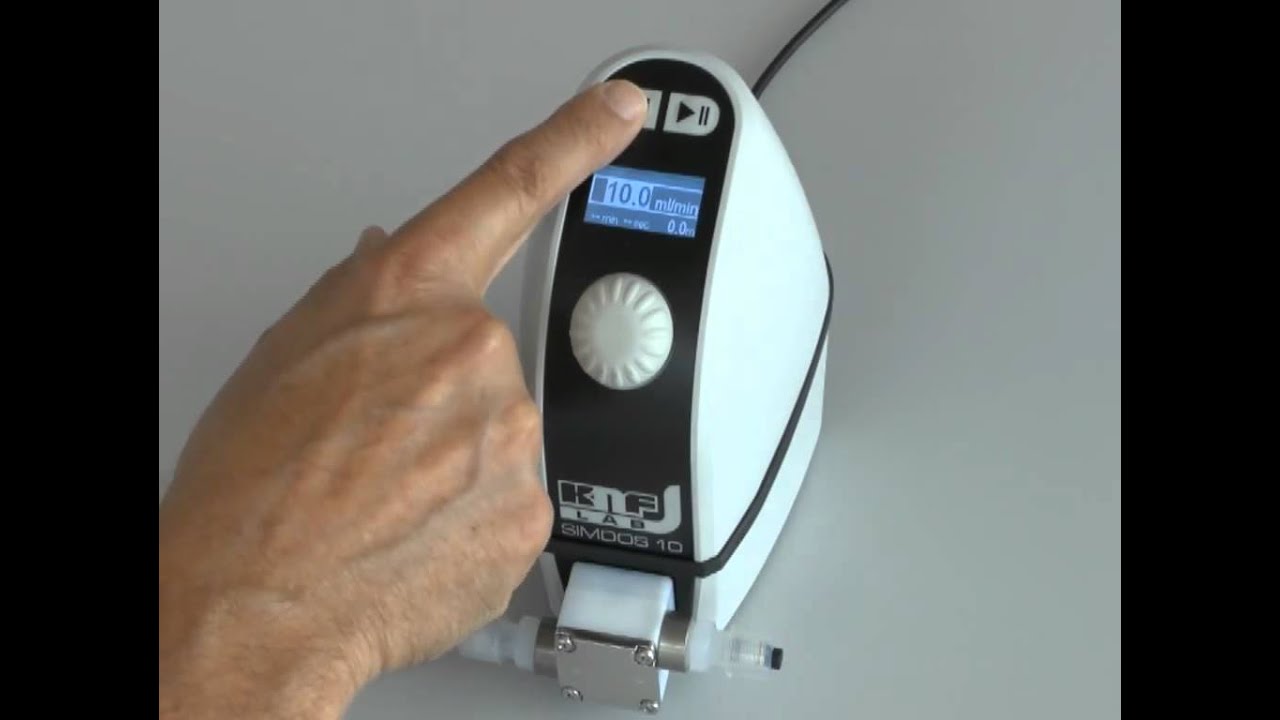 Laboratory dosing pump from KNF