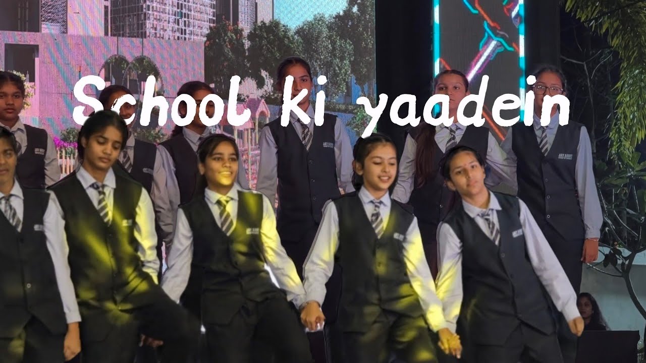 Jai Ambe International school dance performance| School ki yaadein 
