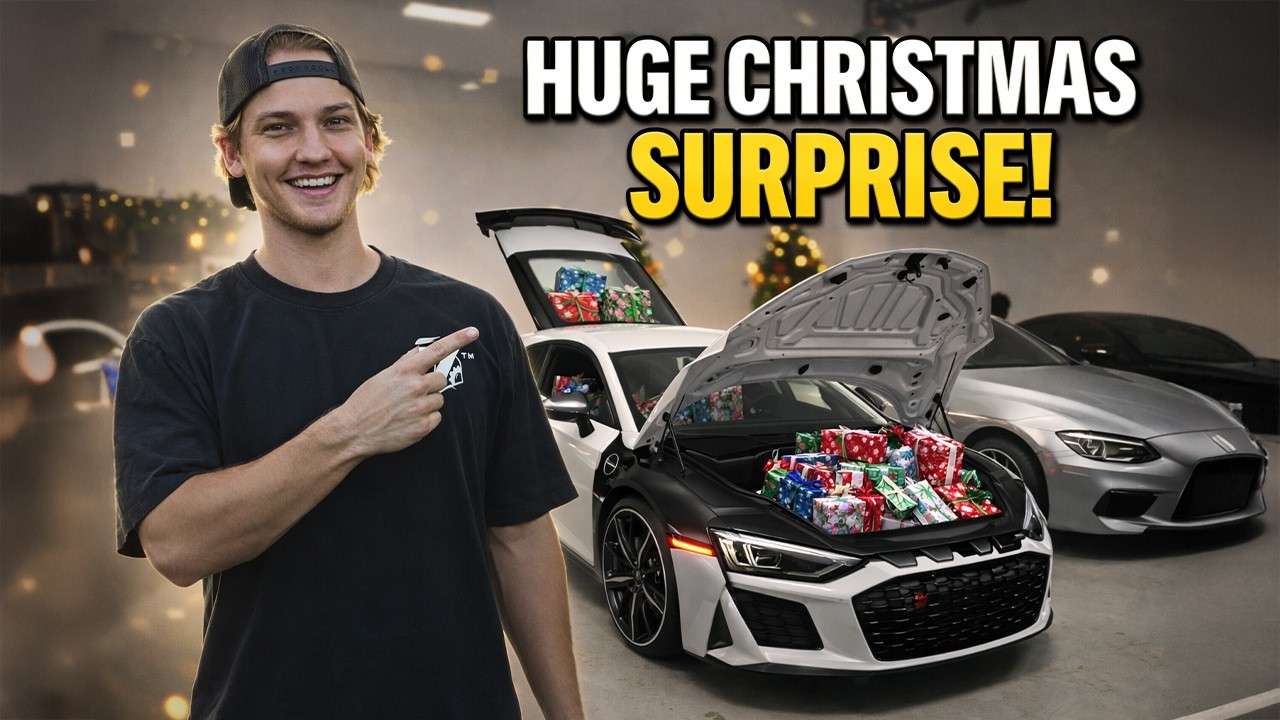 Surprising Strangers with Christmas Gifts!