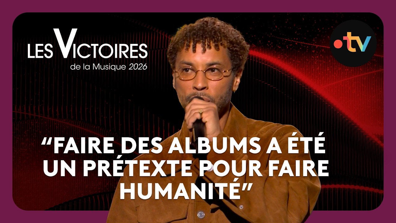 L'&eacute;mouvant discours de Disiz aux Victoires de la musique