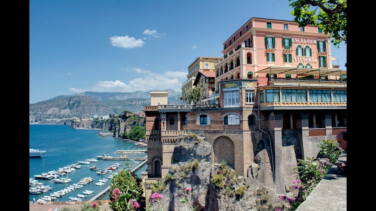 MUST SEE!!! Sorrento Italy; the Grand Hotel Excelsior Vittoria