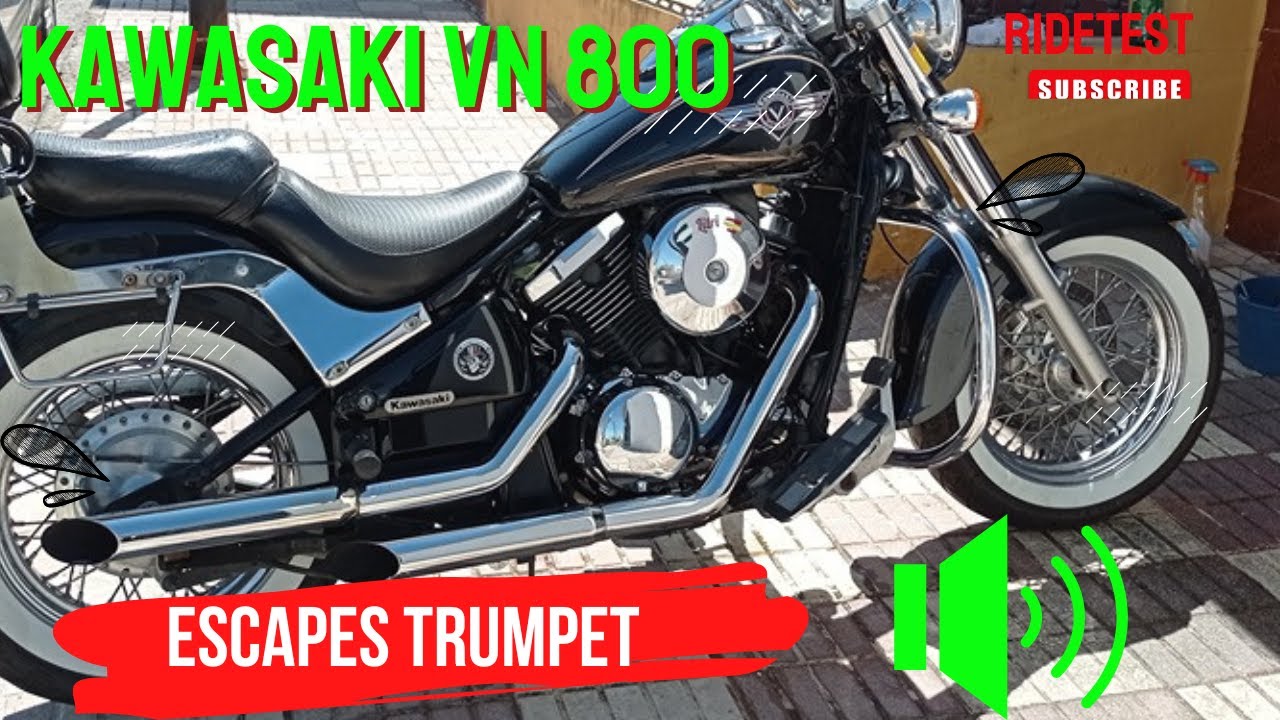 KAWASAKI VN800 - Escapes Trumpet
