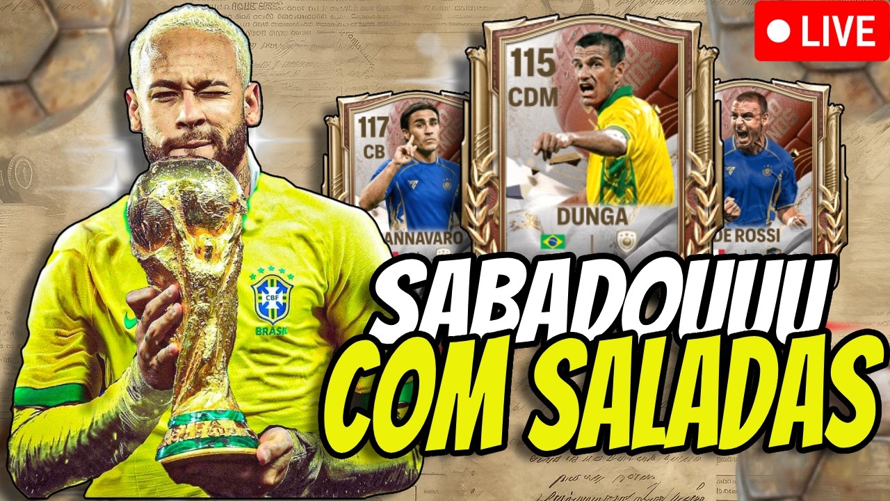 🔴 LIVE 🔛 EA FC MOBILE 26 📈 EM BUSCA DO TOP RANK🥇 DUNGA NO TIME !