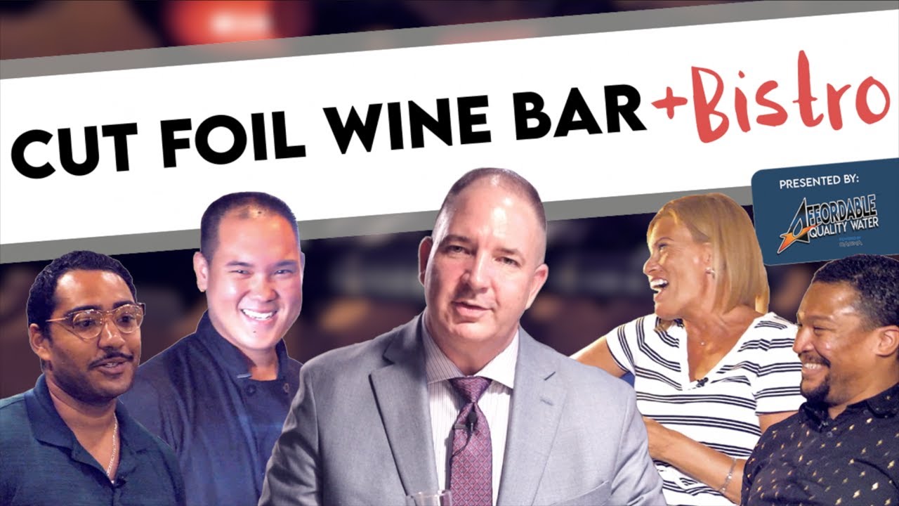 Affordable Quality Water Presents Cut Foil Wine Bar & Bistro