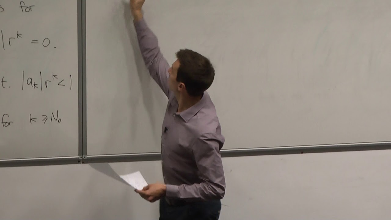 Complex Power Series 3: Radius of Convergence Theorem