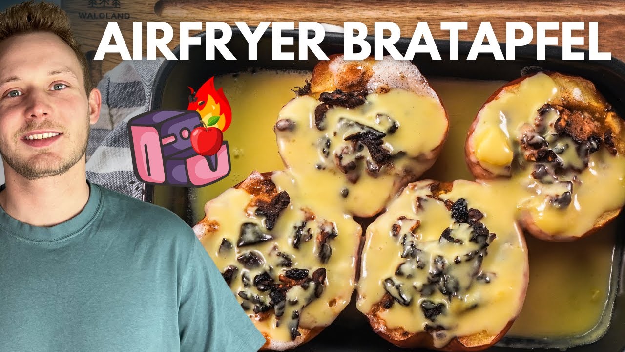 So einfach machst du Bratapfel im Airfryer!