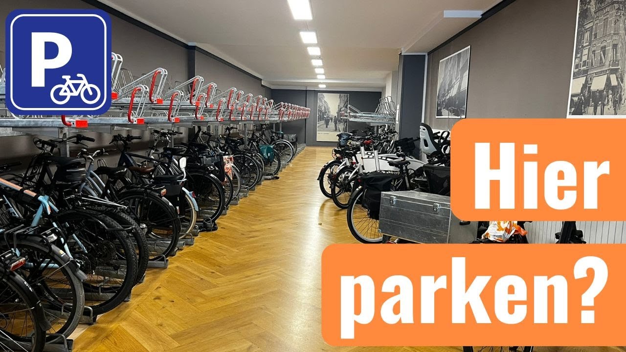 Fahrradparken in Holland vs Deutschland - Der Unterschied ist krass